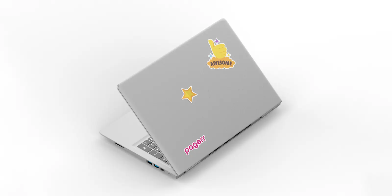 Laptop stickers in Akola - Print with Pagerr