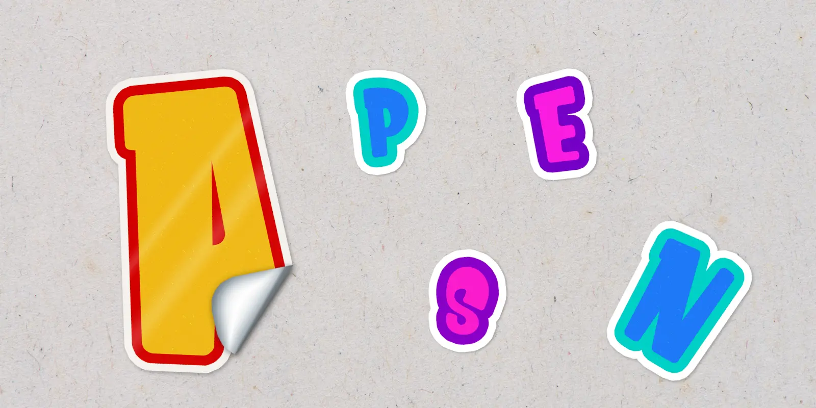 Letter stickers in Mumbai - Print with Pagerr