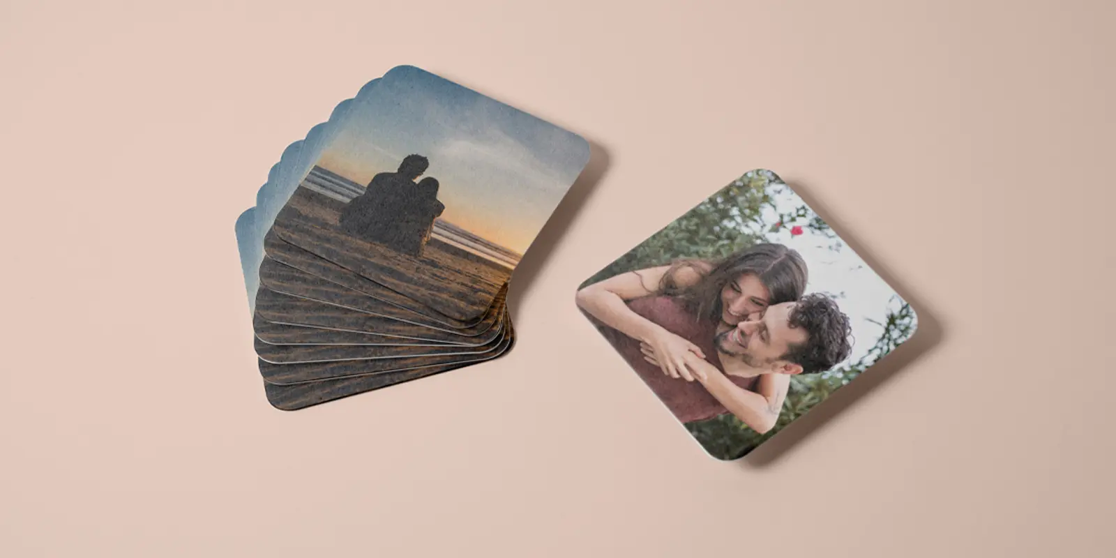 Photo coasters in Anand - Print with Pagerr