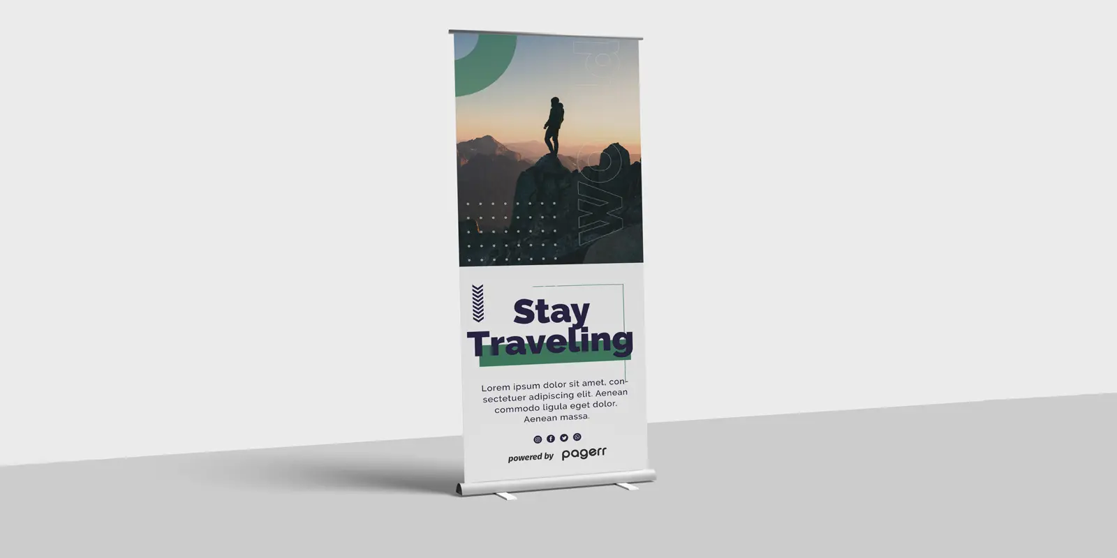 Rectractable banners in Alandur - Print with Pagerr